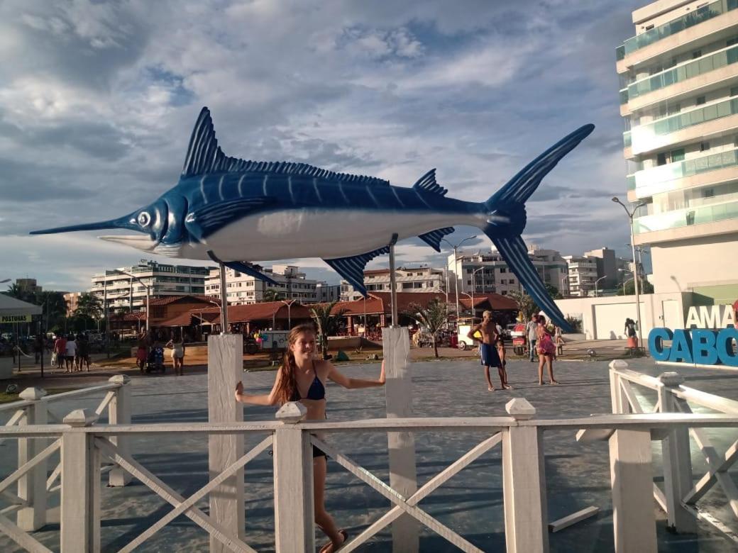Apartamento Mob à 5 minutos da Praia do Forte dois quartos Cabo Frio Esterno foto